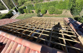  Changement d’un pan + pose d’un écran sous toiture à Cugnaux